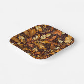 Goldener Herbst Pappteller (Gewinkelt)