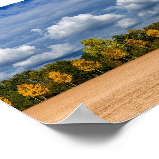 Goldener Herbst Poster (Ecke)