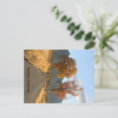 Goldener Herbst... Postkarte (Stehend Vorderseite)
