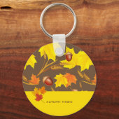 Goldener Herbst Schlüsselanhänger (Vorderseite)