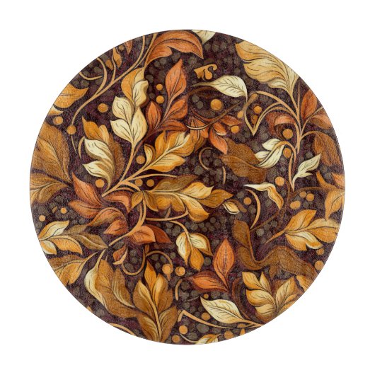 Goldener Herbst Schneidebrett (Vorderseite)