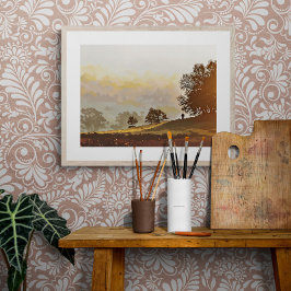 Goldener Herbstsonntag in Bradgate Fotodruck