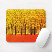 Goldener Herbstwald Mousepad (Mit Mouse)