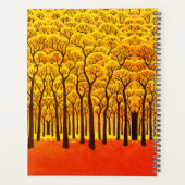 Goldener Herbstwald Planer (Rückseite)
