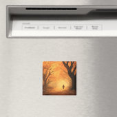 Goldener Herbstzen Magnet (In Situ (Geschirrspüler))