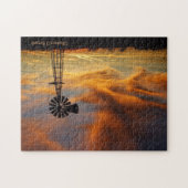 Goldener Himmel Kansas mit einer Puzzle (Horizontal)