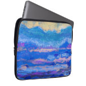 Goldener Himmel Laptopschutzhülle (Vorne Rechts)