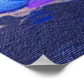 Goldener Himmel Poster (Ecke)