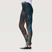 Goldener Himmelsaktives Trageyoga Leggings (Links)