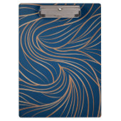 Goldener Hintergrund Klemmbrett (Vorderseite)