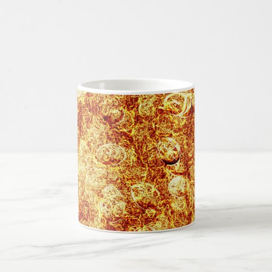 Goldener Hintergrund Oro Jarra Kaffeetasse (Mittel)