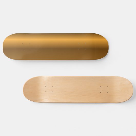 Goldener Hintergrund Skateboard (Horizontal)