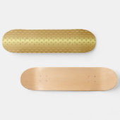 Goldener Hintergrund Skateboard (Horizontal)