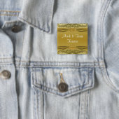 Goldener Hochzeitstag der Rolle-50. Button (Beispiel)