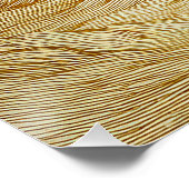 Goldener Horizont Poster (Ecke)