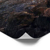 Goldener Horizont Poster (Ecke)