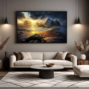 Goldener Horizont Poster