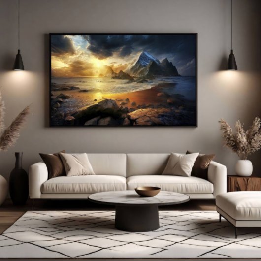 Goldener Horizont Poster