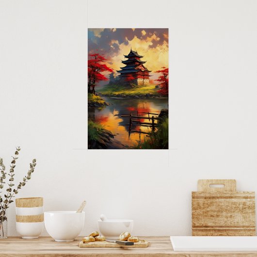 Goldener Horizont, Schlossvorsteher Poster (Küche)