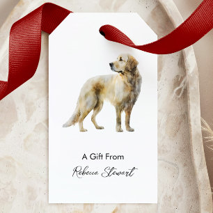 Goldener Hund für jeden Anlass - Ein persönliches Geschenkanhänger