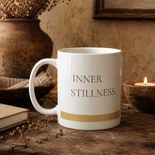 Goldener Innerer Frieden Klassischer Becher, 0,33  Kaffeetasse