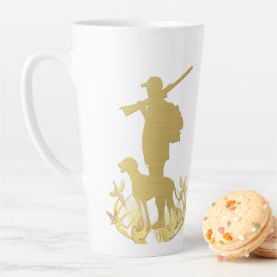 Goldener Jäger Milchtasse