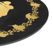 Goldener Jäger Schneidebrett (Ecke)