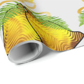 Goldener Jahrestag Geschenkpapier (Rolleneckpunkt)