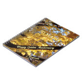 Goldener Jahrestag Notizblock (Linke Seite)