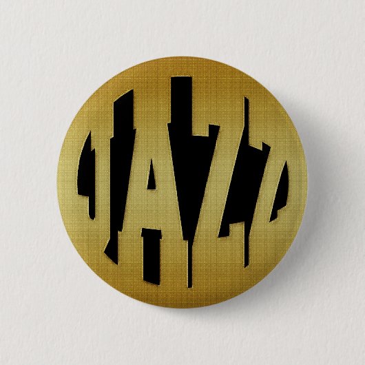 GOLDENER JAZZ BUTTON (Vorderseite)