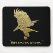 "Goldener Junge" Adlergeschenke Mousepad (Vorne)