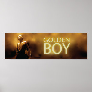 Goldener Junge Poster
