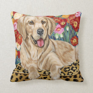 Goldener Jungen-Retriever Kissen