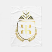 Goldener Kabylus Fleecedecke (Vorderseite)