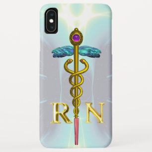 GOLDENER KADUZEUS REGISTRIERTE PFLEGEKRAFT SYMBOL Case-Mate iPhone HÜLLE