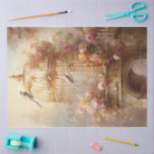 Goldener Käfig Seidenpapier (Basteln)