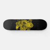 Goldener Kaiser Dragon 1 Element Pro Park Deck Skateboard (Horizontal)