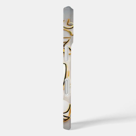 "Goldener Kickoff" Case-Mate iPhone Hülle (Rückseite / Rechts)