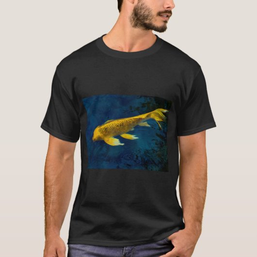 Goldener Koi-Fisch T-Shirt (Vorderseite)
