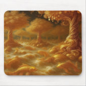 Goldener Koi Mousepad (Vorne)