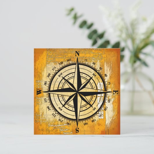 Goldener Kompass (Stehend Vorderseite)