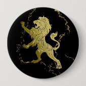 Goldener Königslöwe Button (Vorderseite)