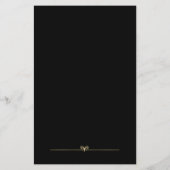 Goldener Kreis, Monogramm-Logo Flyer (Hinten)