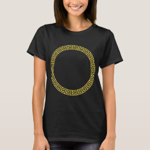 goldener Kreis unendlich T-Shirt