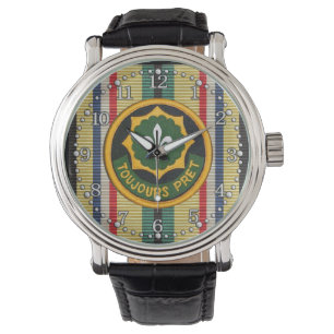 Goldener Krieg 2. Armored Cavalry Regiment Watch Armbanduhr