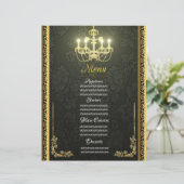 Goldener Kronleuchter (Stehend Vorderseite)