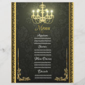 Goldener Kronleuchter (Vorderseite)