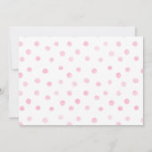 Goldener Kuchen Einladung zum 1. Geburtstag mit Fo (Rückseite)