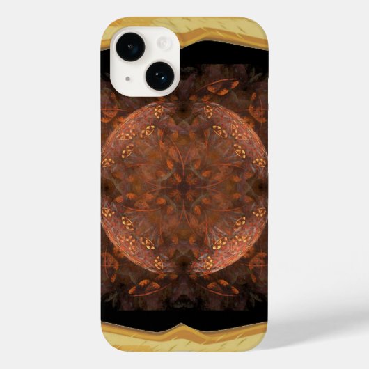 Goldener Kupferschimmer Case-Mate iPhone Hülle (Rückseite)