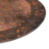 Goldener Kupferschimmer Schneidebrett (Ecke)